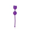 Купить Фиолетовые вагинальные шарики с ушками Cosmo код товара: CSM-23009-5/Арт.136333. Секс-шоп в СПб - EROTICOASIS | Интим товары для взрослых 