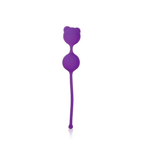 Купить Фиолетовые вагинальные шарики с ушками Cosmo код товара: CSM-23009-5/Арт.136333. Секс-шоп в СПб - EROTICOASIS | Интим товары для взрослых 