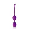 Купить Фиолетовые двойные вагинальные шарики Cosmo с хвостиком для извлечения код товара: CSM-23007/Арт.136335. Секс-шоп в СПб - EROTICOASIS | Интим товары для взрослых 