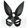 Купить Чёрная кожаная маска с длинными ушками и эффектом тату код товара: 3186-1g/Арт.137063. Секс-шоп в СПб - EROTICOASIS | Интим товары для взрослых 