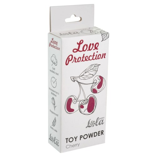 Фото товара: Пудра для игрушек Love Protection с ароматом вишни - 15 гр., код товара: 1821-00Lola/Арт.139317, номер 1