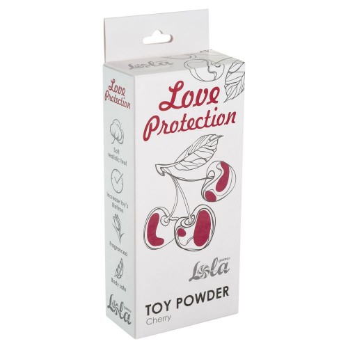 Фото товара: Пудра для игрушек Love Protection с ароматом вишни - 30 гр., код товара: 1821-01Lola/Арт.139318, номер 1