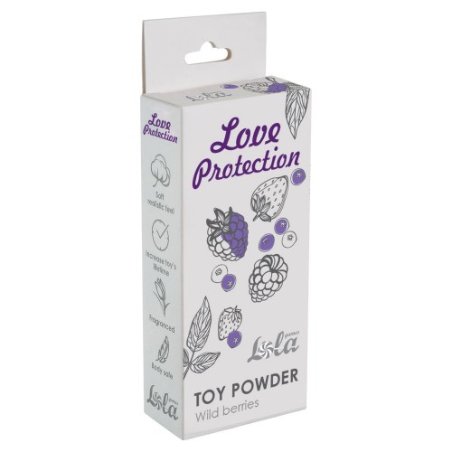 Фото товара: Пудра для игрушек Love Protection с ароматом лесных ягод - 15 гр., код товара: 1825-00Lola/Арт.139323, номер 1