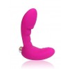Купить Розовый вибромассажер Сosmo с отростком - 9 см. код товара: CSM-23114/Арт.139557. Онлайн секс-шоп в СПб - EroticOasis 