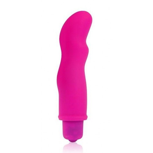 Купить Розовый фантазийный вибромассажер Cosmo - 11,5 см. код товара: CSM-23059/Арт.139569. Онлайн секс-шоп в СПб - EroticOasis 