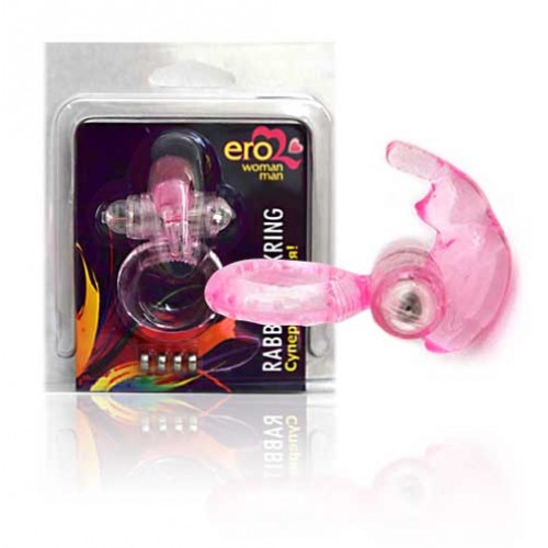 Купить Розовое эрекционное виброкольцо Rabbit Cockring код товара: EE-10004 / Арт.139709. Секс-шоп в СПб - EROTICOASIS | Интим товары для взрослых 