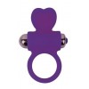 Купить Фиолетовое эрекционное виброкольцо с сердечком код товара: ST-40133-5 / Арт.139715. Секс-шоп в СПб - EROTICOASIS | Интим товары для взрослых 