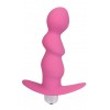 Купить Розовый рельефный вибромассажер с ограничителем - 9,5 см. код товара: ST-40186-6/Арт.140000. Секс-шоп в СПб - EROTICOASIS | Интим товары для взрослых 