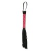 Купить Аккуратная плетка с розовой рукоятью Passionate Flogger - 39 см. код товара: EK-3106PNK/Арт.140791. Секс-шоп в СПб - EROTICOASIS | Интим товары для взрослых 