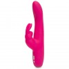 Купить Розовый перезаряжаемый вибратор Rabbit Slimline Curve Rechargeable - 24 см. код товара: 73133/Арт.145061. Секс-шоп в СПб - EROTICOASIS | Интим товары для взрослых 