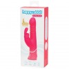 Фото товара: Розовый вибратор Thrusting Realistic Rechargeable Rabbit Vibrator с имитацией толчков - 22,8 см., код товара: 71507/Арт.145065, номер 1