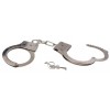 Купить Серебристые металлические наручники с ключиками код товара: 313660/Арт.146810. Онлайн секс-шоп в СПб - EroticOasis 