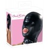 Фото товара: Черная эластичная маска на голову с отверстием для рта, код товара: 24919231001/Арт.149842, номер 1