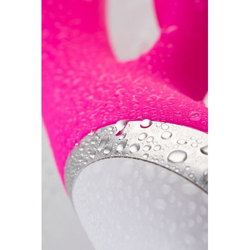 Фото товара: Розовый силиконовый вибратор с клиторальным стимулятором LIA - 19 см., код товара: 561007/Арт.150213, номер 12