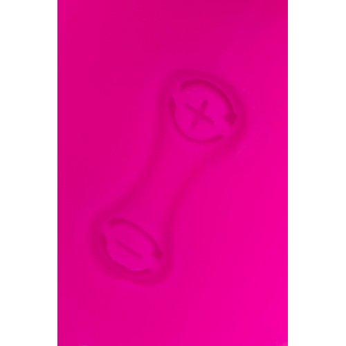 Фото товара: Розовый силиконовый вибратор с клиторальным стимулятором LIA - 19 см., код товара: 561007/Арт.150213, номер 9