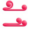Фото товара: Уникальный розовый вибромассажер-улитка для двойной стимуляции Snail Vibe, код товара: SnailV/Арт.150472, номер 1