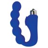 Купить Синий силиконовый анальный вибромассажер-елочка код товара: ST-40173-2/Арт.151301. Секс-шоп в СПб - EROTICOASIS | Интим товары для взрослых 