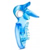 Фото товара: Голубое эрекционное виброкольцо 10 Function Vibrating Tongue Ring, код товара: BL-66092/Арт.151598, номер 3