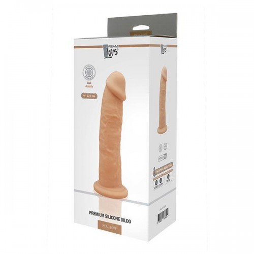 Фото товара: Телесный фаллоимитатор 9INCH DILDO - 22,9 см., код товара: 21558/Арт.151807, номер 1