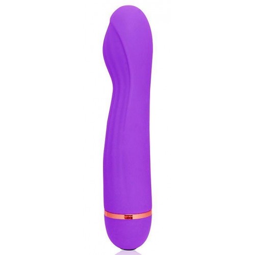 Купить Фиолетовый вибромассажер с 20 режимами вибрации - 13,5 см. код товара: CSM-23133/Арт.154345. Онлайн секс-шоп в СПб - EroticOasis 