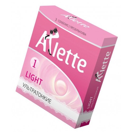 Купить Ультратонкие презервативы Arlette Light - 3 шт. код товара: 801/Арт.159325. Секс-шоп в СПб - EROTICOASIS | Интим товары для взрослых 