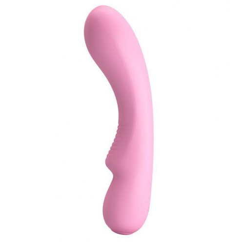 Купить Нежно-розовый силиконовый вибратор Matt - 19 см. код товара: BI-014667/Арт.160093. Секс-шоп в СПб - EROTICOASIS | Интим товары для взрослых 