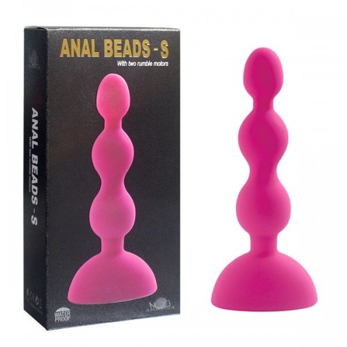 Фото товара: Розовый анальный вибростимулятор Anal Beads S - 14,5 см., код товара: 189021 pink/Арт.161873, номер 2