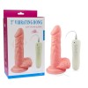 Фото товара: Телесный вибратор 7  Vibrating Dong with Vibrating Balls - 16 см., код товара: 84014-flesh/Арт.163066, номер 2