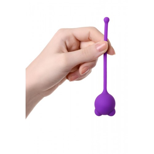 Фото товара: Фиолетовый силиконовый вагинальный шарик A-Toys с ушками, код товара: 764014 / Арт.164022, номер 2