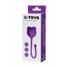 Фото товара: Фиолетовый силиконовый вагинальный шарик A-Toys с ушками, код товара: 764014 / Арт.164022, номер 3