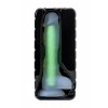 Фото товара: Прозрачно-зеленый фаллоимитатор, светящийся в темноте, Clark Glow - 22 см., код товара: 872001/Арт.164466, номер 5
