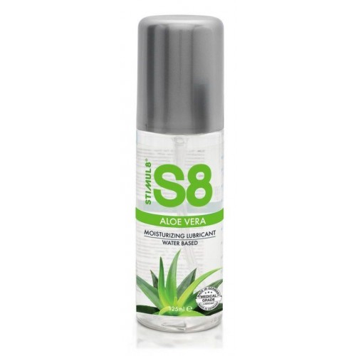 Купить Лубрикант на водной основе S8 Aloe Vera Lube - 125 мл. код товара: STA97409/Арт.164958. Секс-шоп СПб - EROTICOASIS | Интим интернет-магазин для взрослых 