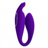 Фото товара: Фиолетовый U-образный вибратор для пар Bill с пультом ДУ, код товара: BI-014700W/Арт.165025, номер 2