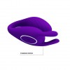 Фото товара: Фиолетовый U-образный вибратор для пар Bill с пультом ДУ, код товара: BI-014700W/Арт.165025, номер 6