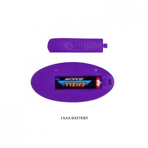Фото товара: Фиолетовый U-образный вибратор для пар Bill с пультом ДУ, код товара: BI-014700W/Арт.165025, номер 7