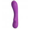 Купить Фиолетовый силиконовый вибратор Elsa - 19 см. код товара: BI-014667-1 / Арт.165048. Онлайн секс-шоп в СПб - EroticOasis 