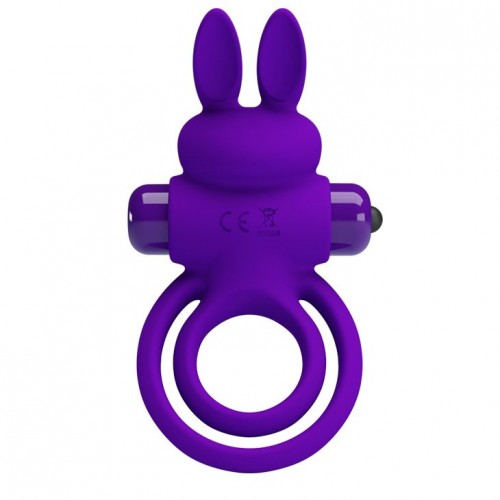 Купить Фиолетовое эрекционное кольцо с вибростимуляцией клитора Vibrant Penis Ring III код товара: BI-210206-1 / Арт.165118. Секс-шоп в СПб - EROTICOASIS | Интим товары для взрослых 