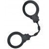 Купить Черные силиконовые наручники A-Toys без ключа код товара: 766002/Арт.165279. Секс-шоп в СПб - EROTICOASIS | Интим товары для взрослых 