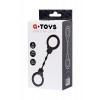 Фото товара: Черные силиконовые наручники A-Toys без ключа, код товара: 766002/Арт.165279, номер 3