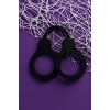 Фото товара: Черные силиконовые наручники A-Toys без ключа, код товара: 766002/Арт.165279, номер 6