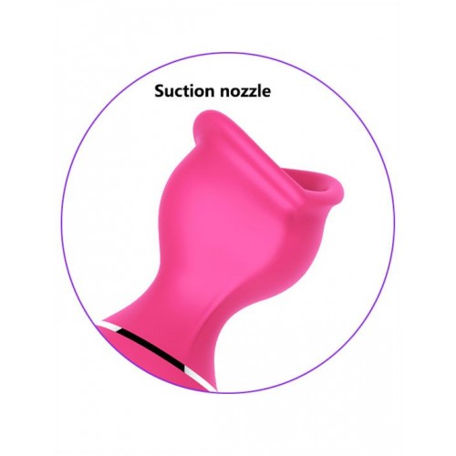 Фото товара: Розовый вакуумный стимулятор клитора Lip Love, код товара: G-0003 / Арт.166198, номер 2