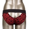 Фото товара: Красно-черные страпон-трусики Pegging Panty Set - размер L-XL, код товара: SE-2712-53-3/Арт.166373, номер 1