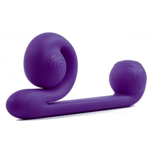 Купить Уникальный фиолетовый вибромассажер-улитка для двойной стимуляции Snail Vibe код товара: SnailV-P/Арт.174141. Секс-шоп в СПб - EROTICOASIS | Интим товары для взрослых 
