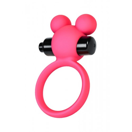 Фото товара: Розовое виброкольцо на пенис A-Toys, код товара: 768019/Арт.178694, номер 1