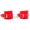 Купить Красные мягкие наручники на регулируемых ремешках код товара: NTB-80565/Арт.180434. Онлайн секс-шоп в СПб - EroticOasis 