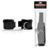 Фото товара: Черные наручники на регулируемых пряжках, код товара: NTB-80579 / Арт.180440, номер 1
