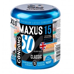 Классические презервативы MAXUS Classic - 15 шт.