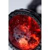 Фото товара: Черный анальный плаг с кристаллом красного цвета - 8,2 см., код товара: 717008-59/Арт.186165, номер 10