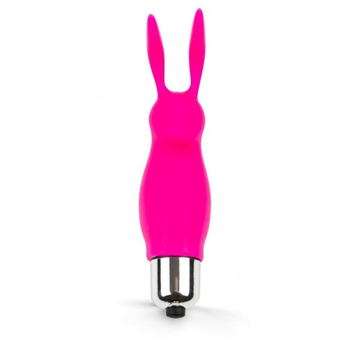 Купить Розовый мини-вибратор в форме кролика - 9 см. код товара: BRV050/Арт.187092. Секс-шоп в СПб - EROTICOASIS | Интим товары для взрослых 