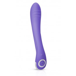 Фиолетовый вибратор для G-стимуляции Lici G-Spot Vibrator - 22,5 см.